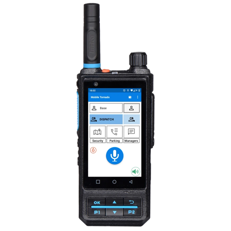 S200 full-featured touchscreen push-to-talk over cellular radio