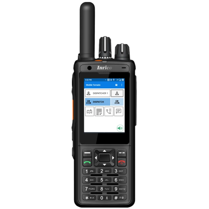 Rugged touchscreen PoC Radio Running Android 10.