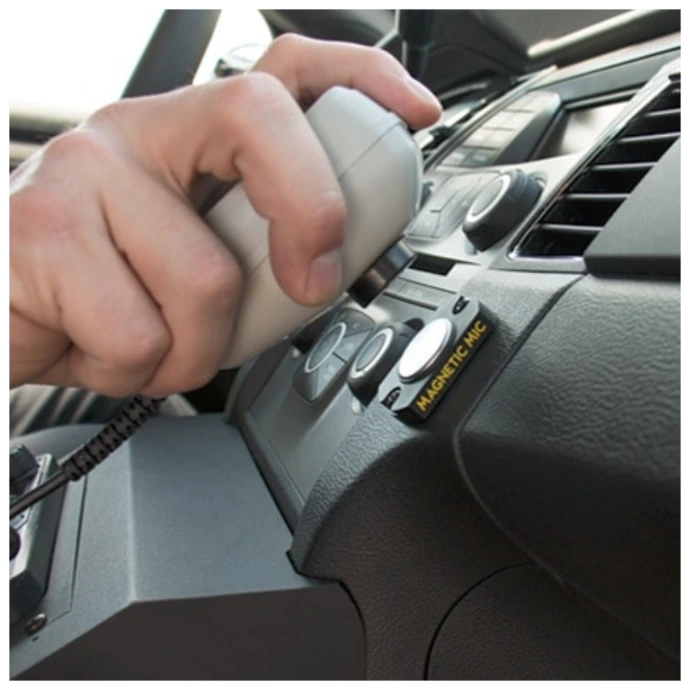 Mag Mic for mobile radio microphones